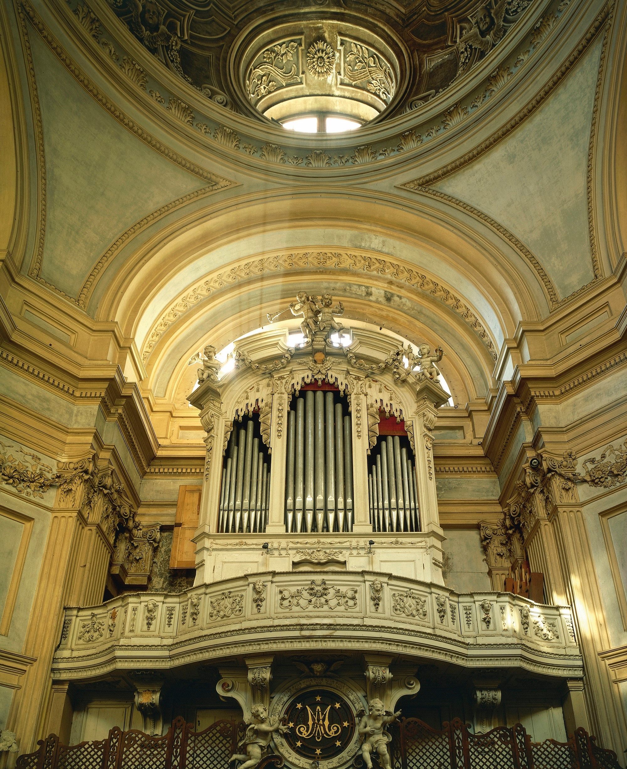 Filippo Juvarra, Organo della Basilica di Superga (1717-1731), Torino