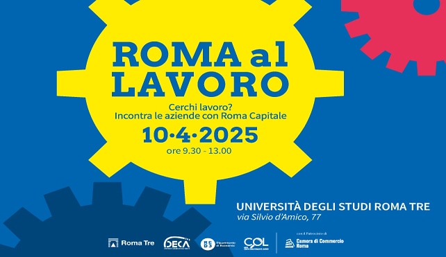 "Roma al Lavoro. Cerchi lavoro? Incontra le aziende con Roma Capitale" 