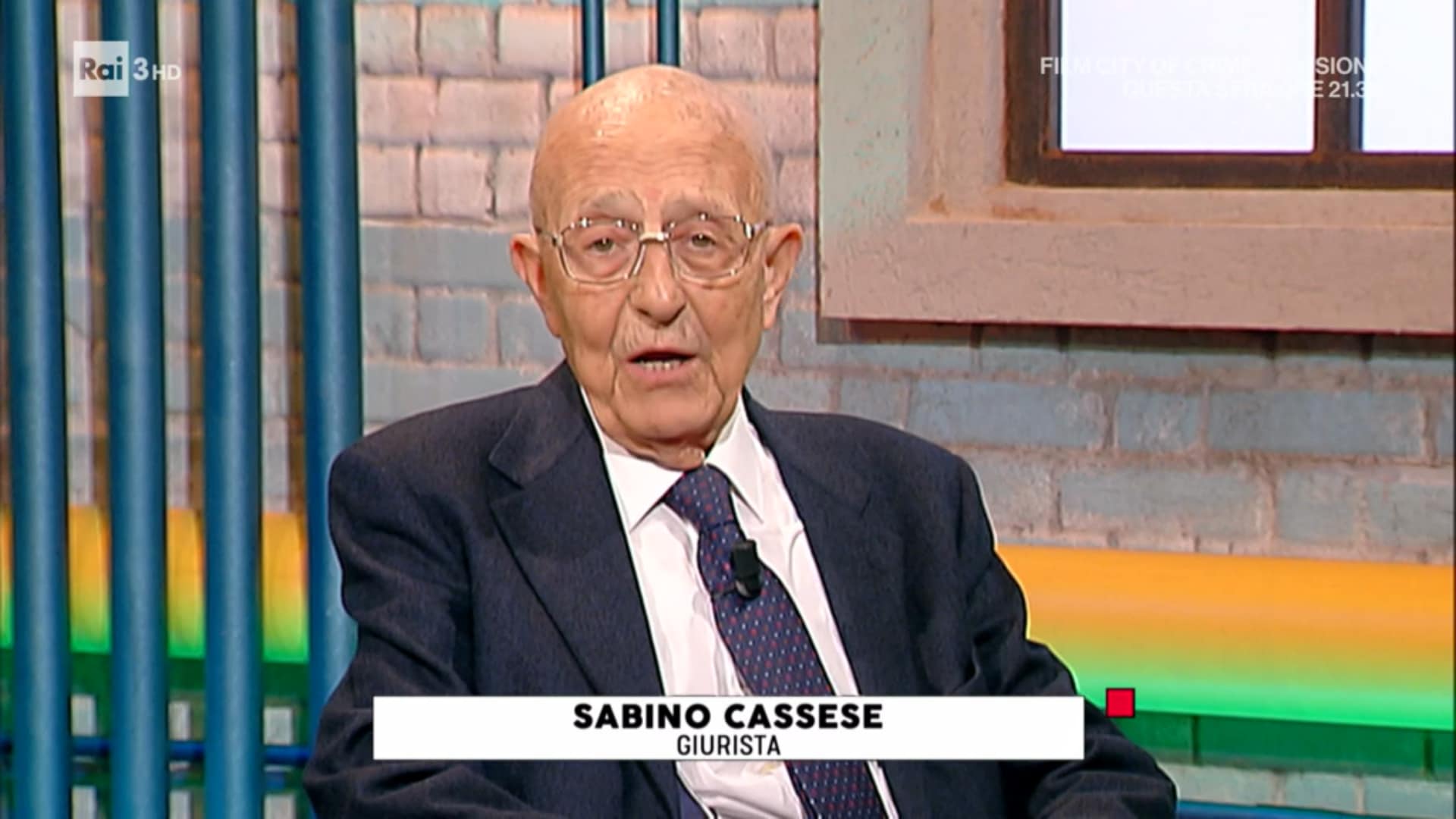 Sabino Cassese A #Maestri | Filosofia | Rai Scuola