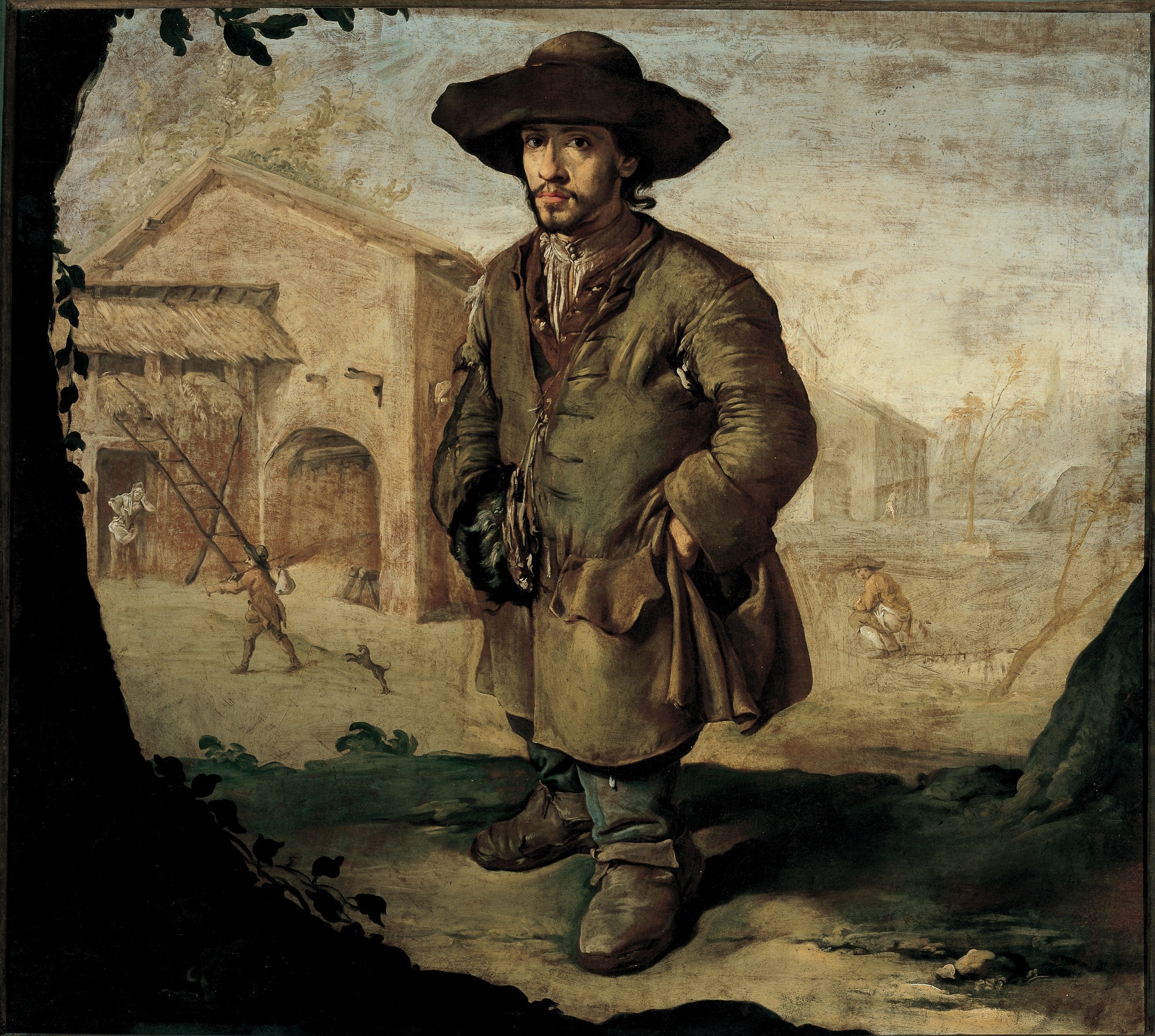 Giacomo Ceruti, Il nano, 1725-‘30 ca., olio su tela, 127×143cm. (Ciclo di Padernello), Collezione privata