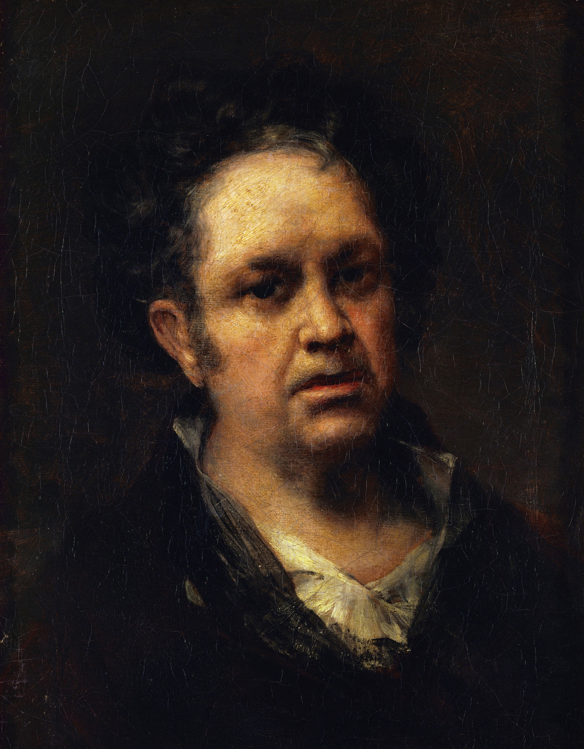 Francisco Goya, Autoritratto, 1815, olio su tela, 45,8x35,6cm., Museo del Prado, Madrid