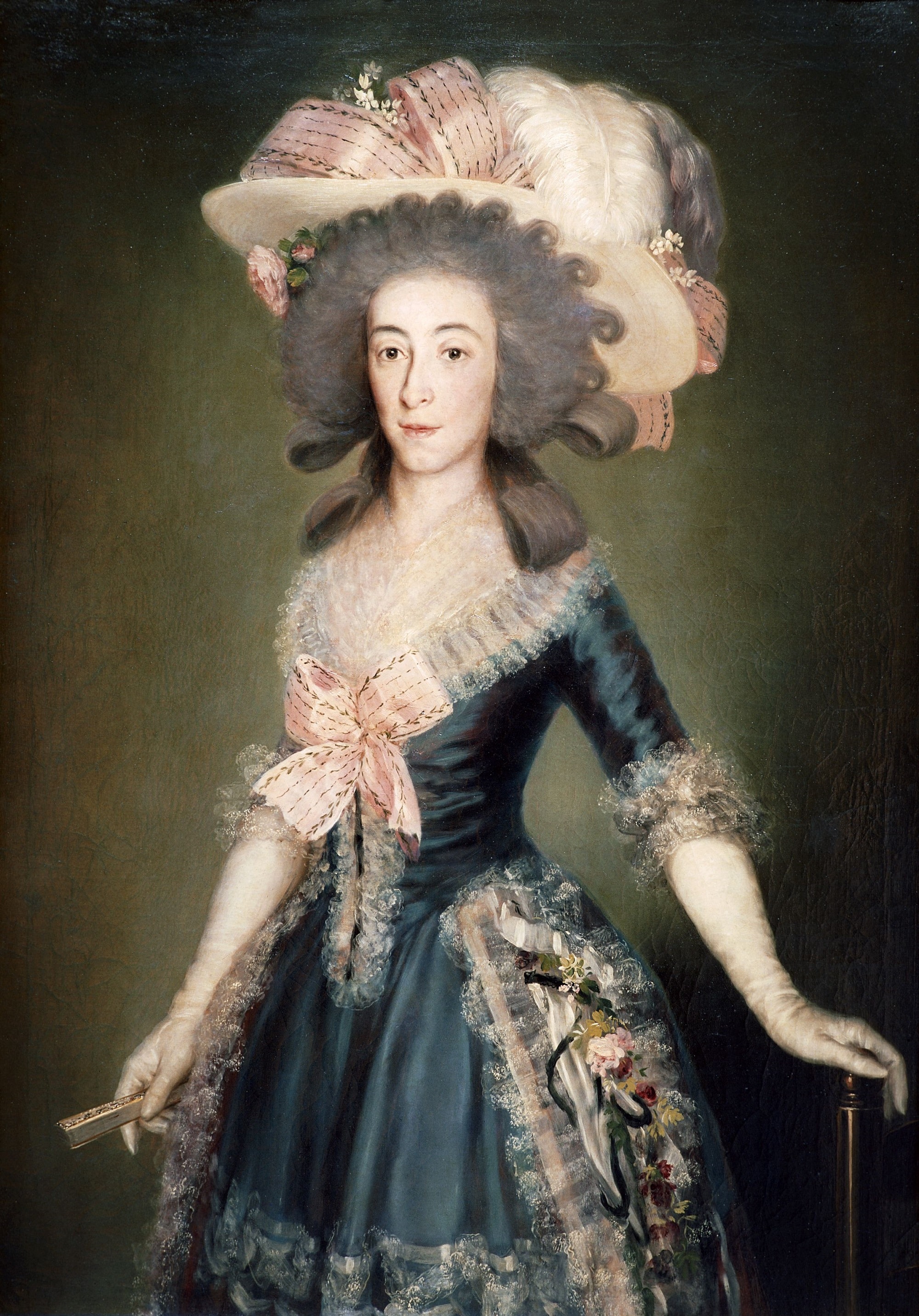 Francisco Goya, María Josefa Pimentel, duchessa di Osuna, 1785, olio su tela, 104x80cm., Collezione privata, Madrid